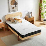 VFD 6 Inch Gel Memory Foam Twin Mattress Washable Cover Medium-Firm for Bunk Bed, Trundle Bed, Pressure Relief CertiPUR-US Certified Mattress in a Box VFD