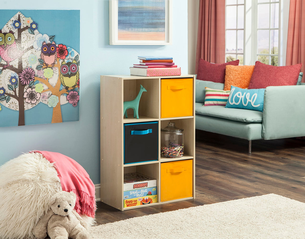 ClosetMaid 4176 6-shelf Cubeicals Organizer, 6-Cube, Birch ClosetMaid