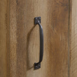 Sauder Adept Narrow Storage Pantry Cabinet, ‎L: 22.60" x W: 16.77" x H: 70.98", Craftsman Oak finish Sauder