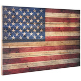 Empire Art Direct American Flag Digital Print on Solid Wood Wall Art, 30" x 45" x 1.5", Ready to Hang Empire Art Direct