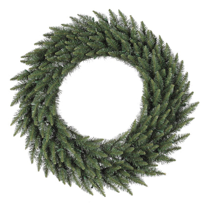 Vickerman 72" Camdon Fir Artificial Christmas Wreath - Unlit - for Door or Mantle - Green PVC Tips - Lush and Full Wreath - Comes in 4 Sections - Christmas Wreath