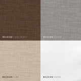 CHICOLOGY Roman Shades for Windows , Window Treatments , Roman Shades , Roman Window Shades , Room Darkening Shades , Window Shades , 34"W X 64"H , Belgian Flax (Privacy & Light Filtering) CHICOLOGY