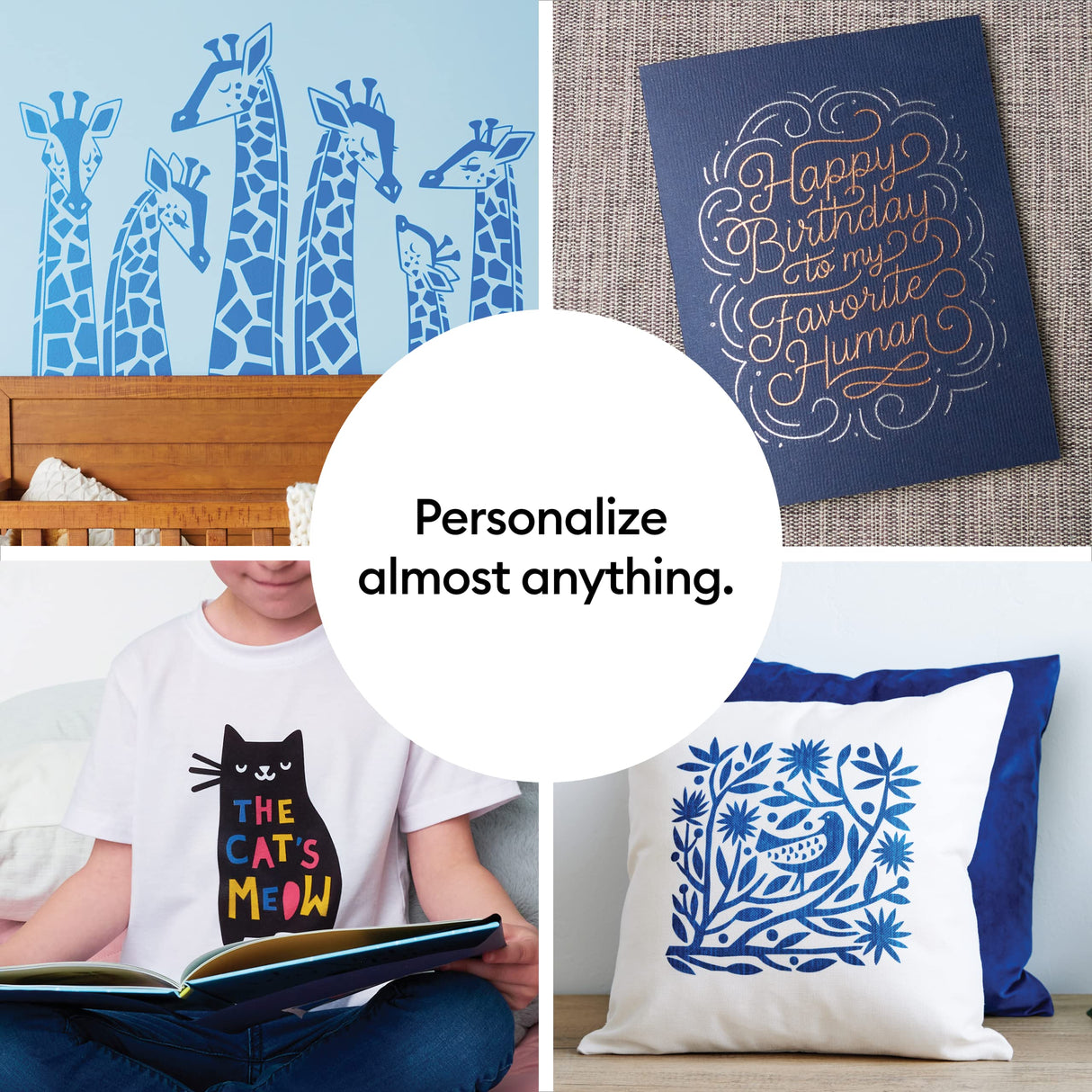 Cricut Explore 3 & Digital Content Library Bundle - Includes 30 images in Design Space App - 2X Faster DIY Cutting Machine for all Crafts, Cuts 100+ Materials Blue Cricut