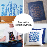 Cricut Explore 3 & Digital Content Library Bundle - Includes 30 images in Design Space App - 2X Faster DIY Cutting Machine for all Crafts, Cuts 100+ Materials Blue Cricut