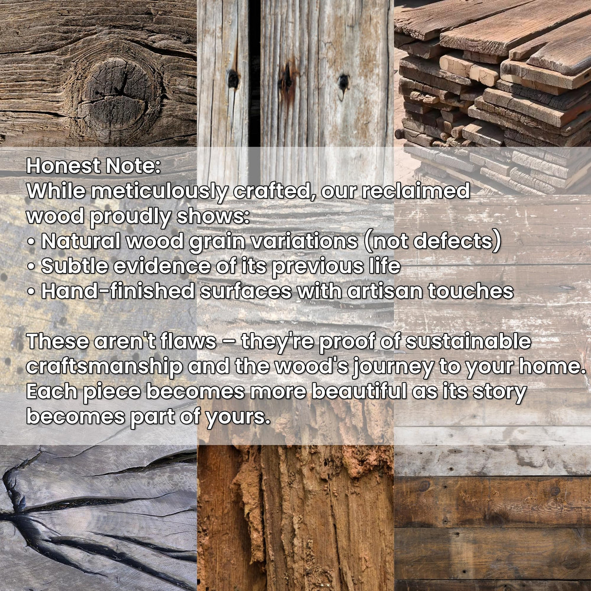 SMARTSTANDARD 46-Inch Long Console Table, Farmhouse Console Sofa Table, Solid Wood Entryway Table for Hallway, Living Room, Entrance, 2 Tiers, Easy Assembly, Natural Brown SMARTSTANDARD