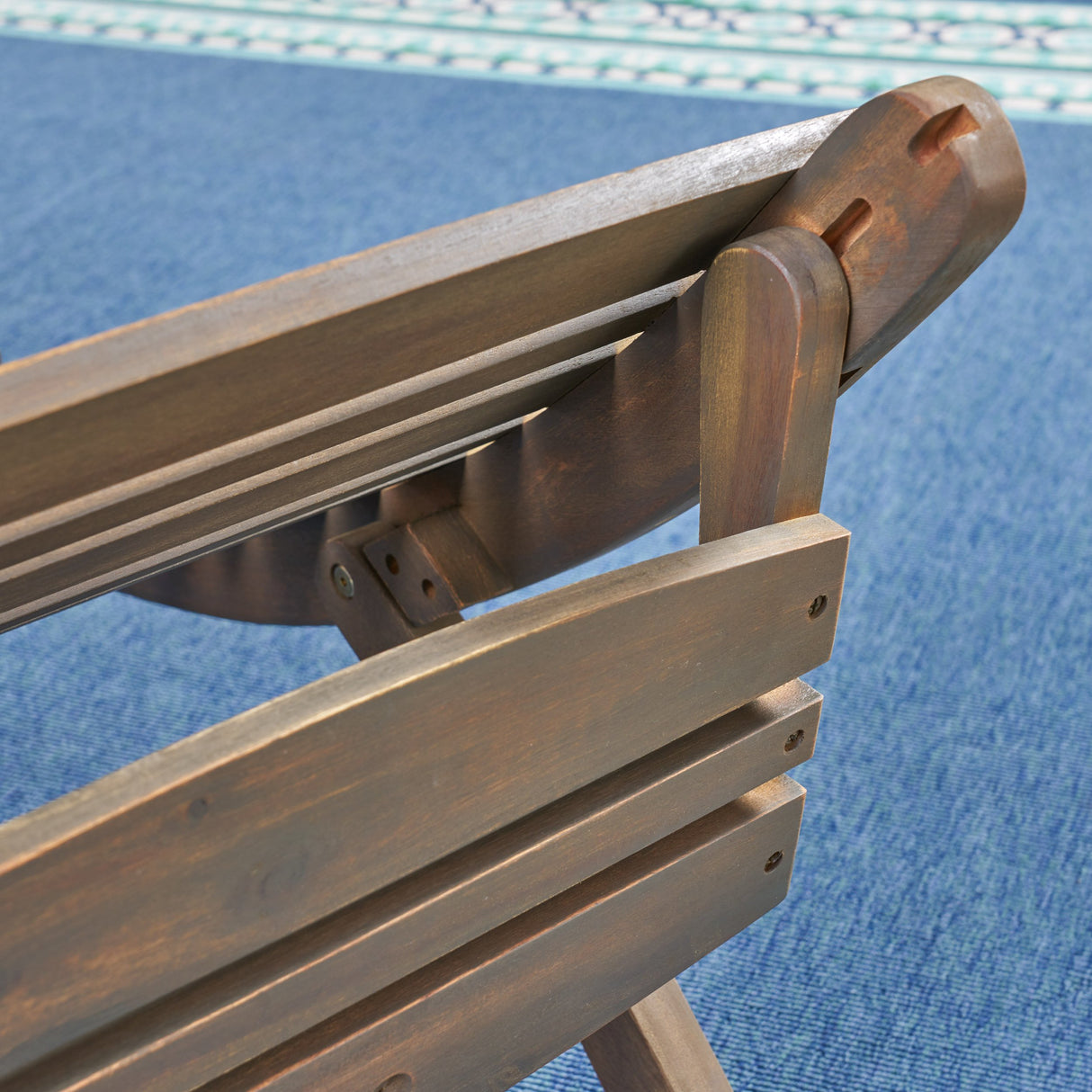 Christopher Knight Home Tycie Outdoor Acacia Wood Foldable Chaise Lounge, Gray Finish Christopher Knight Home