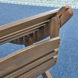 Christopher Knight Home Tycie Outdoor Acacia Wood Foldable Chaise Lounge, Gray Finish Christopher Knight Home