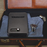 Adoreal Gun Safes for Pistols, Small Pistol Safe Handgun Portable Safe with 4 Digits Combination Lock for Gun Storage, Plastic Handgun Case for Car, Home, Travel Adoreal