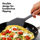 OXO Good Grips 3-Piece Silicone Utensil Set,Gray OXO