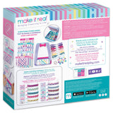 Make It Real Friendship Bracelet Maker Kit - Craft Up to 20 Stylish Bracelets with 100 Beads & Threads - Fun DIY Jewelry Set for Girls & Tweens - Develop Creativity Skills - Gift for Kids Ages 8 Make It Real