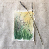 LEATHER VILLAGE Watercolor Paper - 6 X 4 inches, 50 Sheets - Mixed Media Watercolor Paper - 150 GSM Thick Deckle Edge Virgin Cotton Handmade Paper - Off White LEATHER VILLAGE