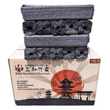 BBQ Bamboo Charcoal,Premium BBQ Experience,100% Natural,Chemical-Free,Smokeless Bamboo Charcoal,Up to 7 Hours of Continuous Use,Long-Lasting Charcoal Fuel,10-Pound Packaging WoodArtSupply