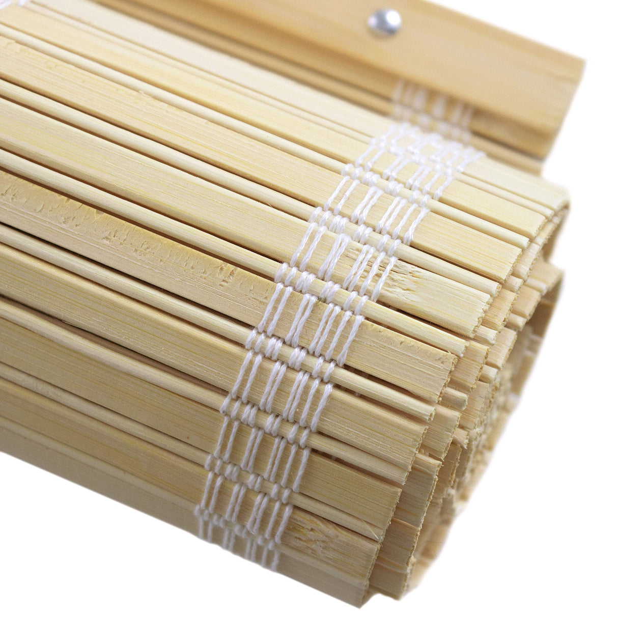 ORIENTAL Furniture Bamboo Cordless Window Shade - Natural 60" W Red Lantern