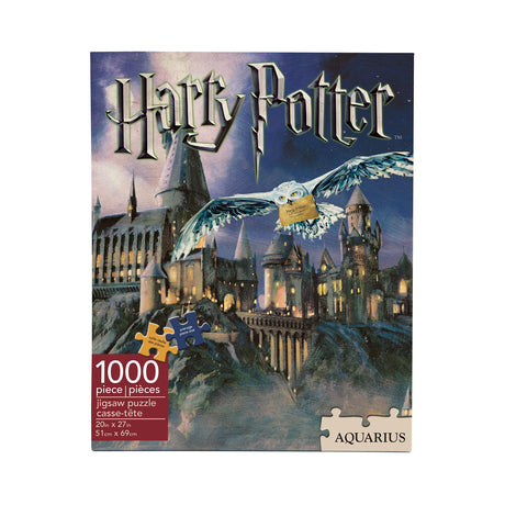 AQUARIUS Harry Potter Puzzle Hogwarts Castle (1000 Piece Jigsaw Puzzle) - Officially Licensed Harry Potter Merchandise & Collectibles - Glare Free - Precision Fit - 20x27in AQUARIUS