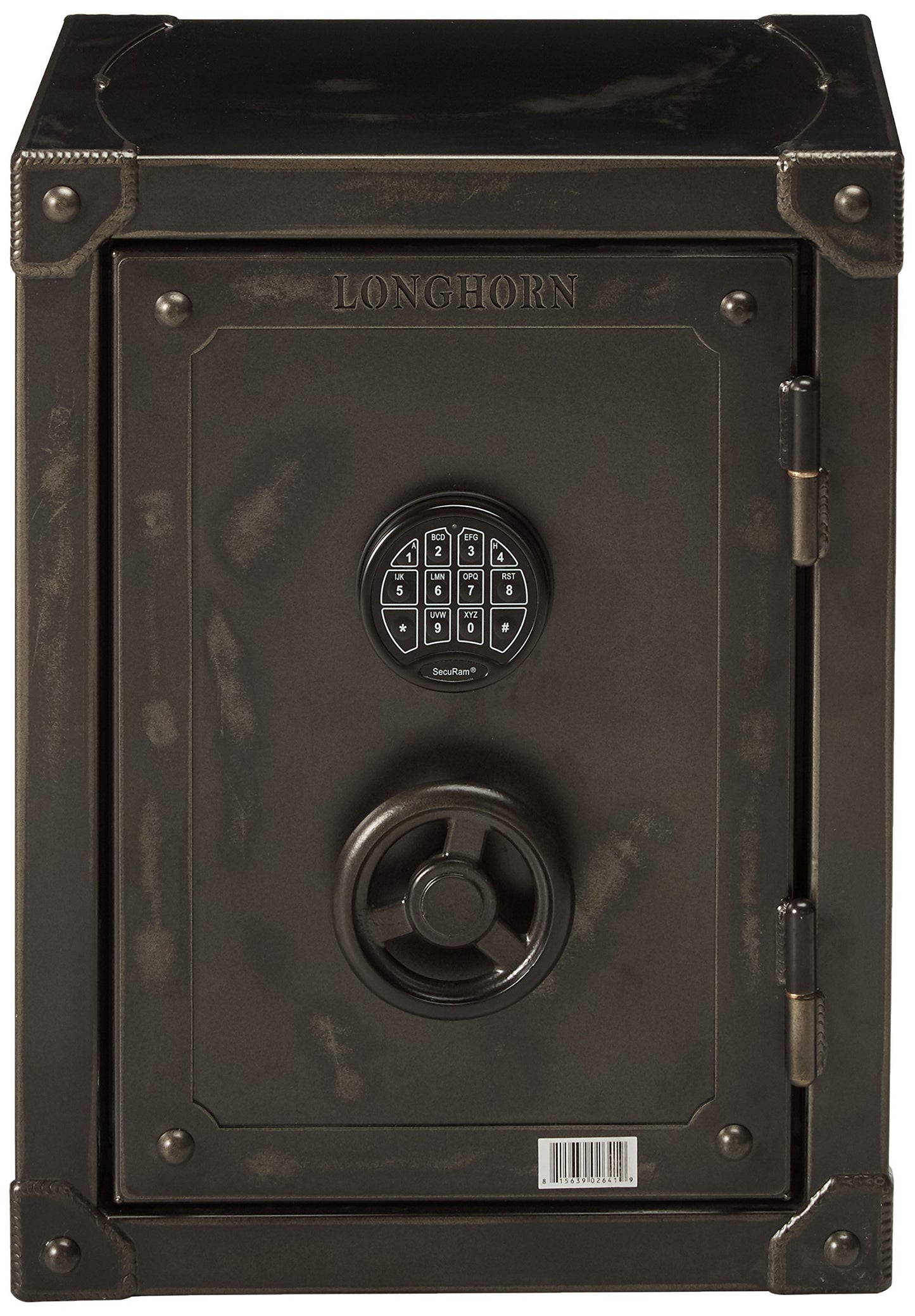 Longhorn Gun Safe by Rhino Metals, LSB2418 Home & Office Security Safe, Cabinet Safe with Electronic Lock, 60 Minutes Fire Protection, 130lbs