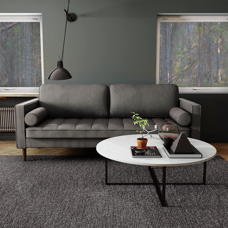 Nouhaus Module, Sleeper Sofa Bed Couch. 7ft Luxury Convertible Sofa Futon Bed with No Roll Together Latex. Pull Out Couch Bed for Bedroom Couch, Small Apartment Furniture Sofas or RV Couch Nouhaus