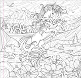 Enchanted Kingdom Adult Coloring Book (31 one-sided designs on thick paper) (Artist's Coloring Books) PETER PAUPER PRESS