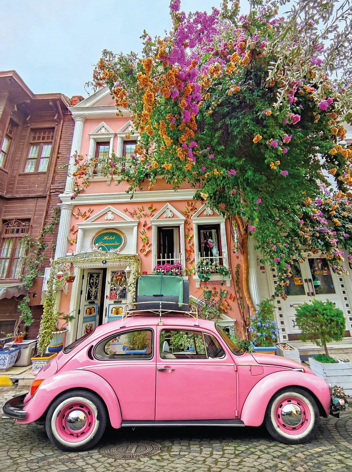 Ceaco - Scenic Photography - Boulevard in Bloom - 300 Piece Jigsaw Puzzle Ceaco