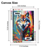 UiSdfuy Diamond Art Kits Crafts DIY 5D Diamond Art Packs Kits Full for Adults Beginner,Home Wall Decoration Gift 11.8x15.7inch (6 Pack Wild Animal) UiSdfuy