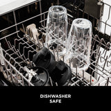 Ninja Fit Compact Personal Blender, Portable Blender for-Smoothies, Shakes, Food Prep, and Frozen Blending, 700-Watt Base, (2) 16-oz. Cups and Spout Lids, Black QB3001SS Ninja