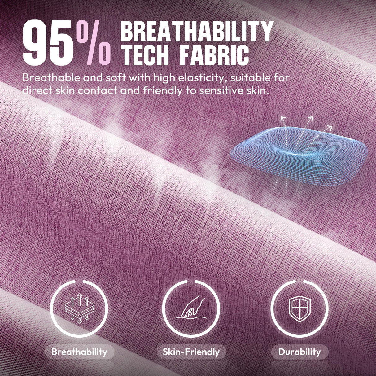 Dowinx Gaming Chair Fabric with Pocket Spring Cushion, High Back Ergonomic Computer Chair with Footrest for Adults, Massage Lumbar Support Swivel Game Chair for Office Gaming 300LBS, Pink Dowinx