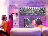 artgeist Acoustic Canvas Wall Art Print for Gamers Game Console 47x16 in - 1pcs Picture with Acoustic Foam Sound Print Artwork Room Acoustics Soundproofing Gaming Play Game 3D Effect i-A-0192-b-a artgeist