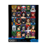 AQUARIUS DC Comics Puzzle Cast Faces (1000 Piece Jigsaw Puzzle) - Officially Licensed DC Comics Merchandise & Collectibles - Glare Free - Precision Fit - 20 x 28 Inches AQUARIUS