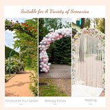 Outsunny 85" Wooden Garden Arbor for Wedding and Ceremony, Outdoor Garden Arch Trellis for Climbing Vines, Fir Wood, Orange Outsunny