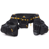 ToughBuilt - 4-piece Contractor Tool Belt Set - Heavy Duty and Durable - 3 Cliptech Pouches and padded Toolbelt - (TB-CT-101-4P) ToughBuilt