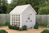 Little Cottage Co. 8x12 Colonial Gable Greenhouse with Floor - Wood DIY Kit for Garden, Backyard, Lawn Little Cottage Co.