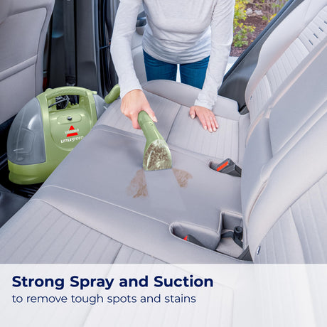 BISSELL Little Green Multi-Purpose Portable Carpet and Upholstery Cleaner, Car and Auto Detailer, with Exclusive Specialty Tools, Green, 1400B Bissell