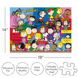 Aquarius Peanuts Gang Jigsaw Puzzle (500 Pieces), Collectibles, Glare Free, Games, 14 x 19 Inches AQUARIUS