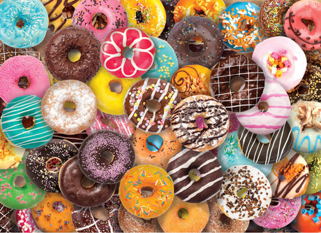 PETER PAUPER PRESS Donuts 500 Piece Jigsaw Puzzle PETER PAUPER PRESS