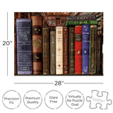 AQUARIUS Spell & Potion Books Puzzle (1000 Piece Jigsaw Puzzle) - Glare Free - Precision Fit, 22'' x 28'' (65489) AQUARIUS