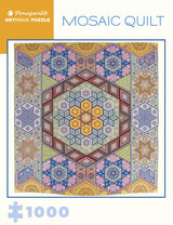 Pomegranate 1000-Piece Jigsaw Puzzle for Adults, Mosaic Quilt, Matte Finish, Snug Fit Pomegranate