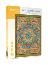 Paul Heussenstamm: Tapestry Mandala 1000-Piece Jigsaw Puzzle Pomegranate
