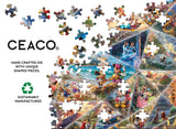 Ceaco - Thomas Kinkade - Disney Collage - 2000 Piece Jigsaw Puzzle Ceaco