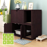 WAY BASICS Cat Litter Box Enclosure Hidden Furniture (Scratch Pad Included) Way Basics