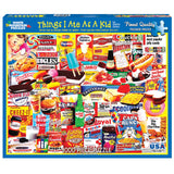 White Mountain Puzzles Things I Ate As A Kid Collage Puzzle - 1000 Piece Jigsaw Puzzle White Mountain