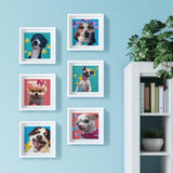 LuwoArte 6 Pack Diamond Painting Kits for Adults – Featuring Meme Doggies and Cute Dogs – Full Drill DIY Paint Gem Art for Adults – Brilliant 5D Diamond Painting Kit–Relaxing Craft for Home Wall Décor LuwoArte