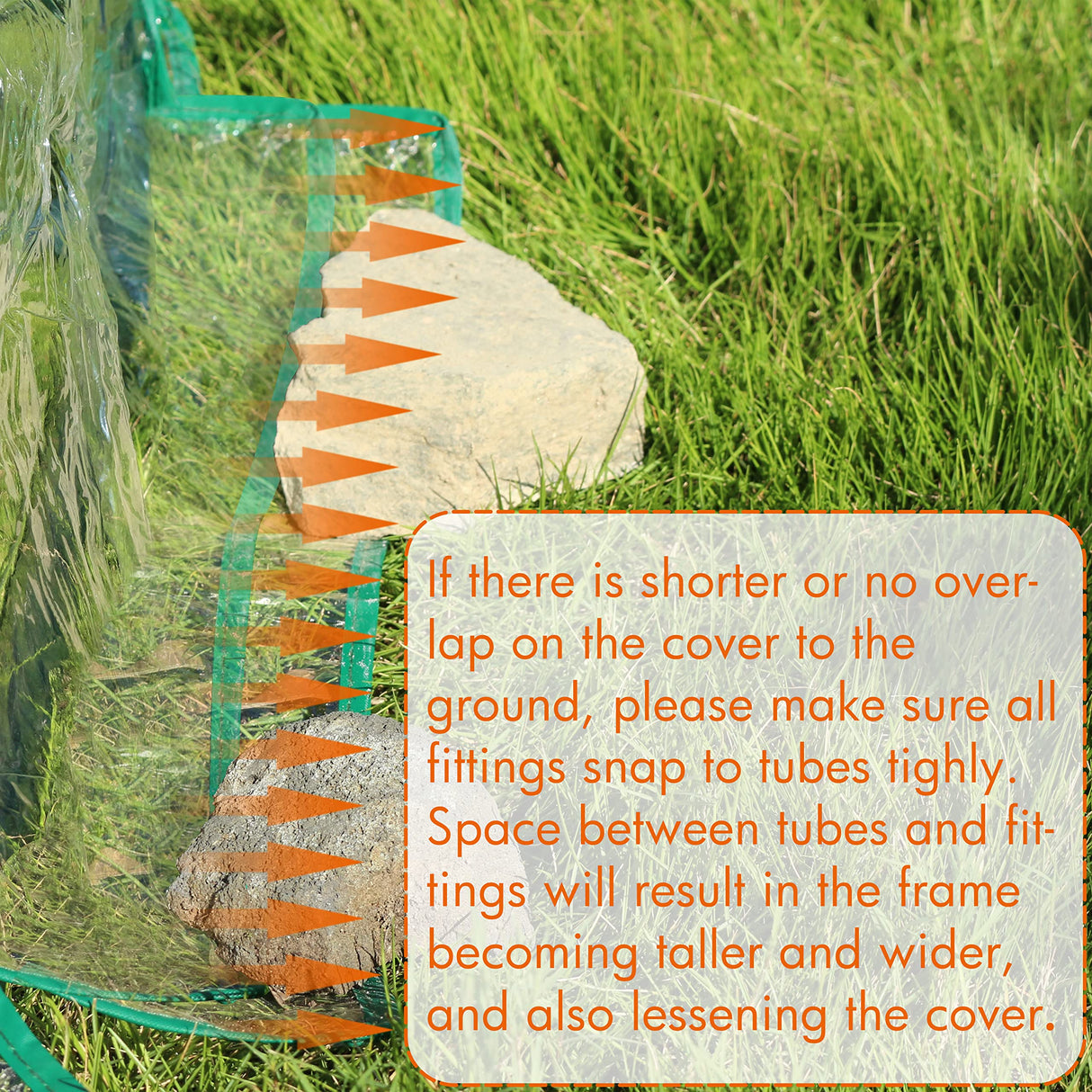 Gardzen Mini Greenhouse Heavy Duty Portable Green House, Clear Tent Indoor or Outdoor for Plants 36.2”(L) x36.2”(W) x42.5”(H) Gardzen