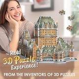 Wrebbit3D Le Château Frontenac 3D Puzzle for Teens and Adults | 865 Real Jigsaw Puzzle Pieces | Not Just an Ordinary Model Kit for Adults for Man and Woman Wrebbit3D