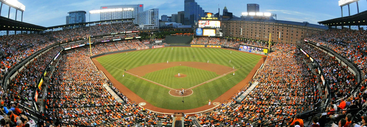 MasterPieces MLB Baltimore Orioles Stadium Panoramic Jigsaw Puzzle, Camden Yards, 1000 Pieces Masterpieces