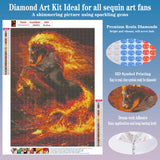 FORLAND Horse Diamond Painting Kits for Adults Beginners - 5D DIY Full Drill Diamond Kits Painting Crafts for Home Wall Decor, Diamond Art Kits,12x16inch FORLAND