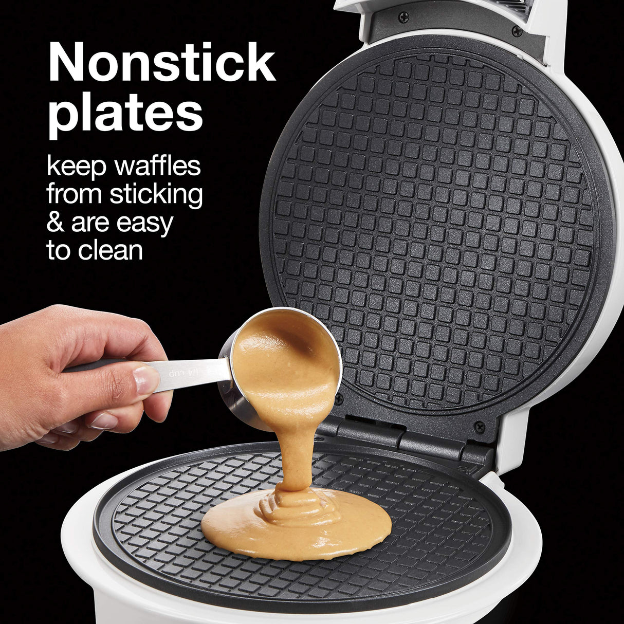 Proctor Silex Waffle Cone and Ice Cream Bowl Maker with Browning Control, Shaper Roller and Cup Press, 7.5” Nonstick Plates, White (26410) Proctor Silex