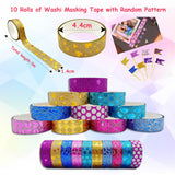 Card Making Supplies, Card Making Kit For Adults And Kids, 32 Blank Greeting Cards & Envelopes With Reusable Stamps DIY Greeting Card Set - Thank You Birthday Mother's Day Christmas Congradulation Fevanlion