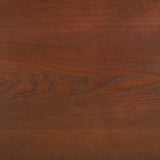 SAFAVIEH Home Collection Osai Walnut Brown Oval Top Coffee Table (Fully Assembled)