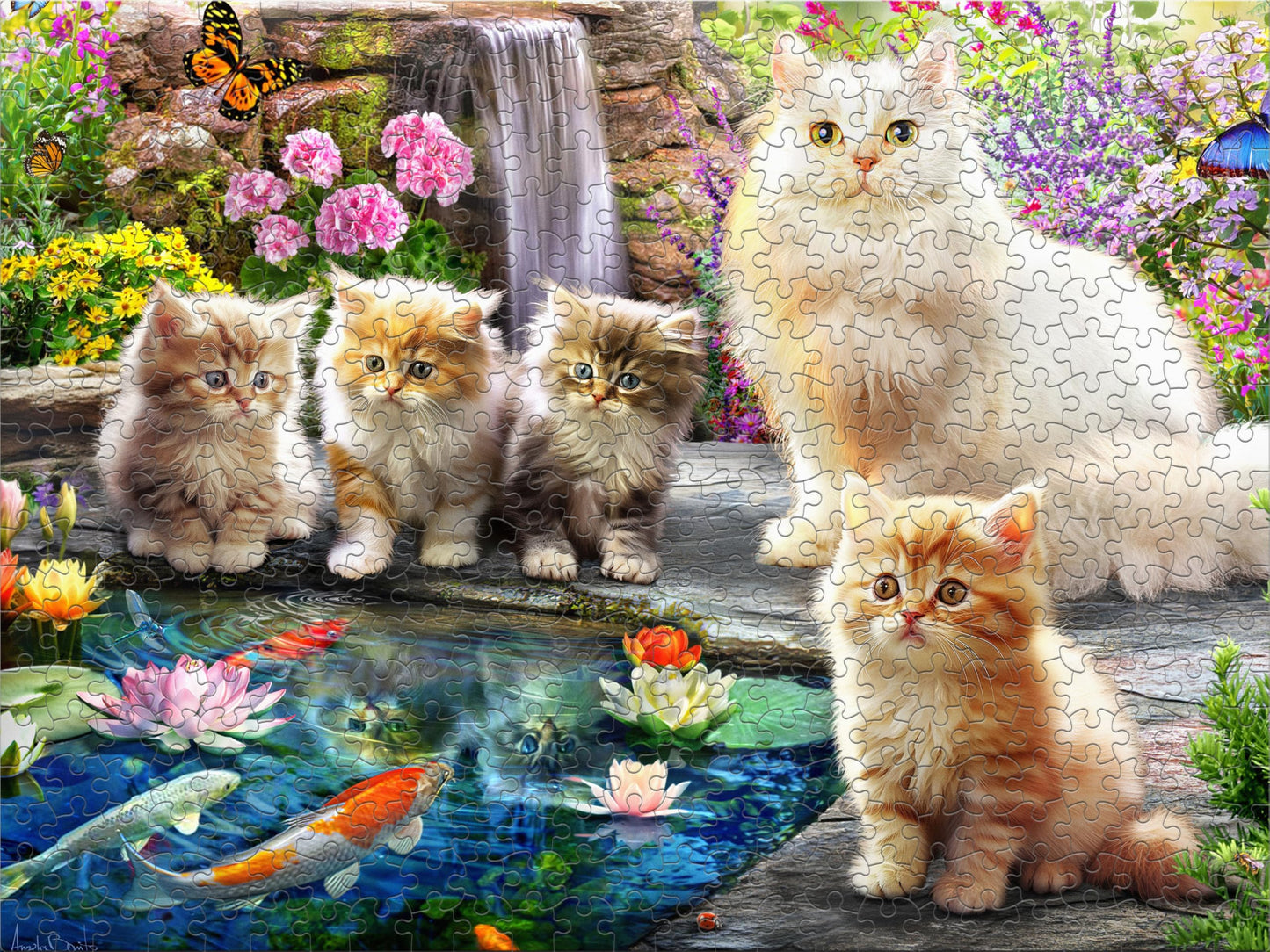 Ceaco - A Purrfect Day - 500 Piece Jigsaw Puzzle