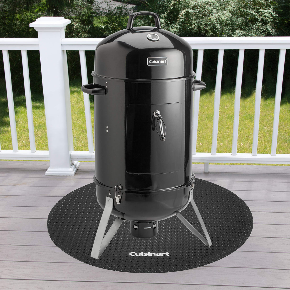 Cuisinart CGMT-046, 46" Circular Grill Mat, Mat-46, Black Cuisinart