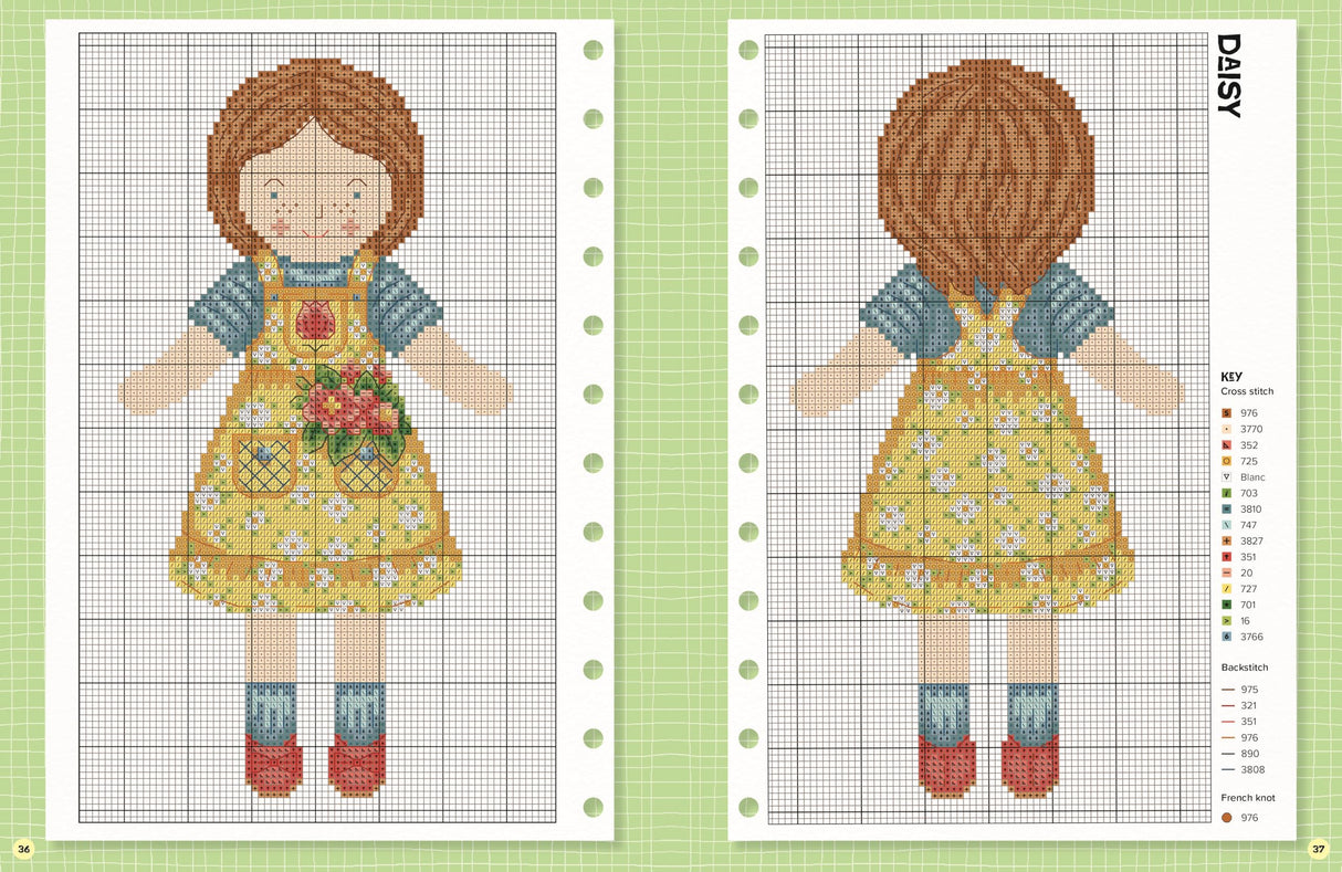My Cross Stitch Doll: Fun and easy patterns for over 20 cross-stitched dolls WoodArtSupply